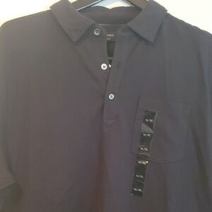 Banana Republic Black Polo Shirt